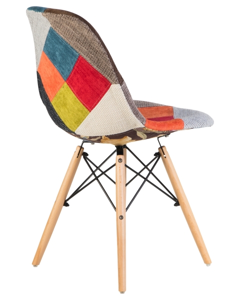 Стул обеденный LMZL-PP623 ножки светлый бук сиденья мозаика