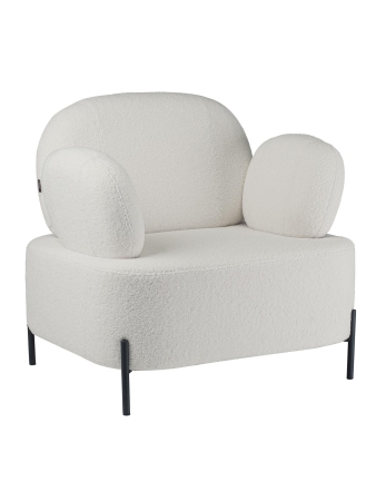 Кресло Джой экомех белый HUSH 000