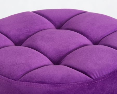 Табурет барный BRUNO черный фиолет велюр MJ9-58 Табурет барный BRUNO черный фиолет велюр MJ9-58