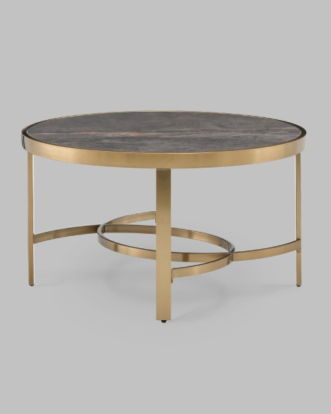 Журнальный столик Адриана 80*80 см серая керамика Журнальный столик Адриана 80*80 см серая керамика