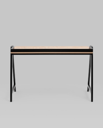 Стол письменный Pyramid 118*53 светлое дерево/черный