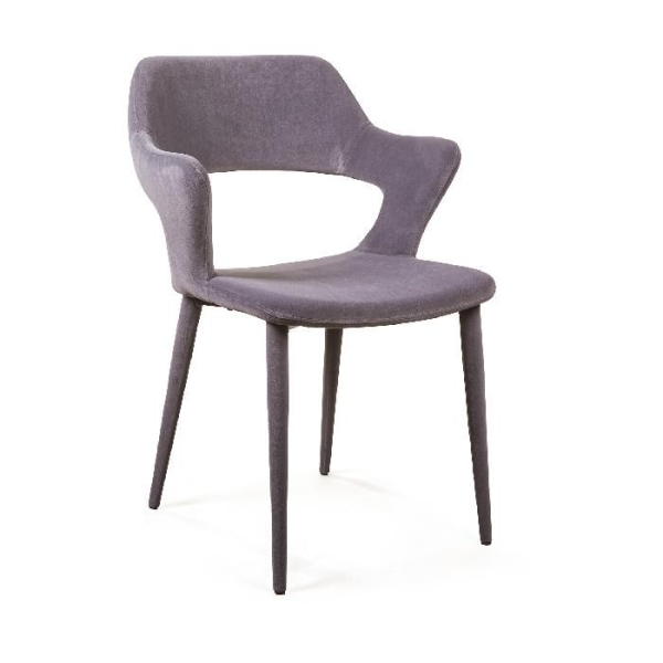 Стул Woddy бархат антрацит