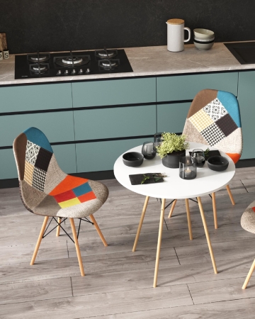 Стул DSW пэчворк