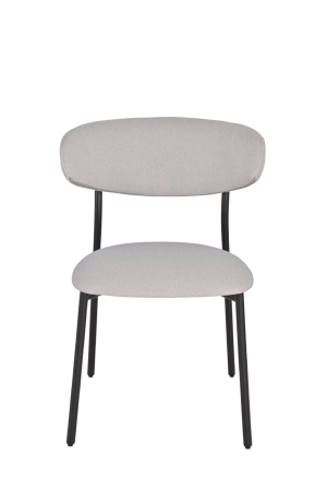 Стул обеденный Ayla светло-серый 2 шт.