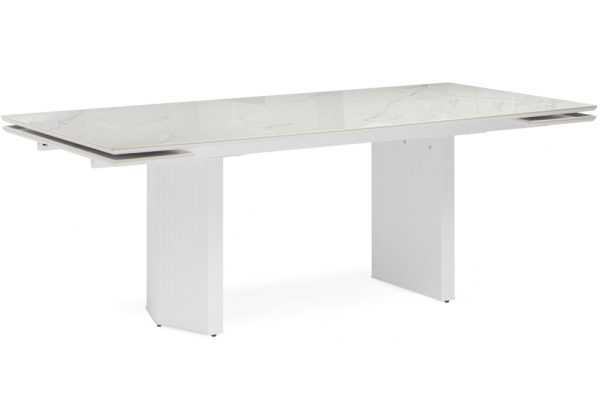 Керамический стол Монерон 200x100 дерево, белый Керамический стол Монерон 200x100 дерево, белый