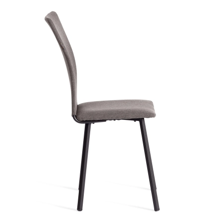 Стул обеденный La Rousse серый и черный Стул обеденный La Rousse серый и черный