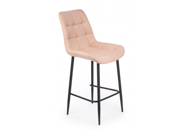 Барный стул Челси 360 бежевый (zd 210), черный np