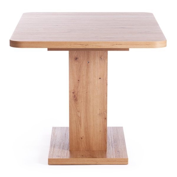 Стол обеденный VOX раздвижной, ЛДСП, дуб артисан, графит