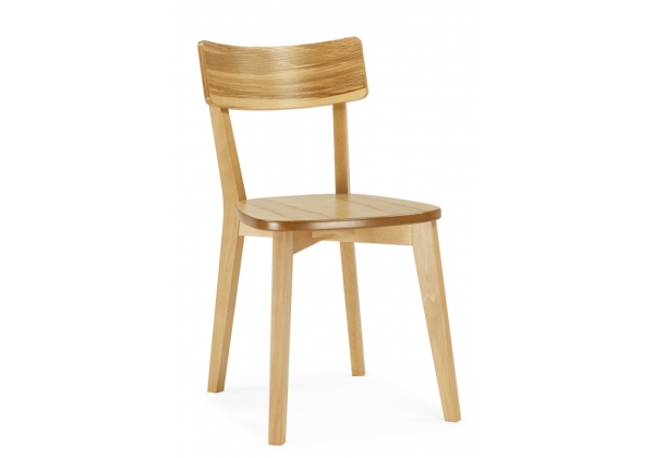Стул деревянный Линда жесткое сидение дуб, вивид дуб