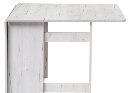 Стол деревянный Йентель 170х85х76 дуб крафт белый