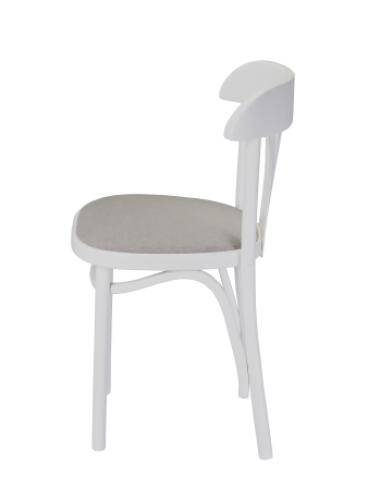 Стул Астра белый, букле серый MOSS 960