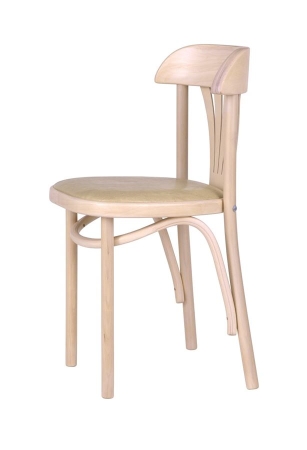 Стул Астра классик мягкий беленый дуб, экокожа бежевая