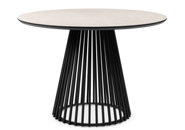 Керамический стол Нэнси 110 avenue grey sahara, черный