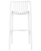 Стул барный CHLOE BAR белый
