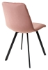 Стул DAIQUIRI BLUVEL-52 розовый, велюр
