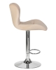 Стул барный BARNY бежевый велюр MJ9-10