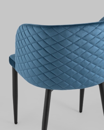 Стул Оскар NEW велюр сине-зеленый