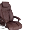 Кресло Trust (max) экокожа, коричневый
