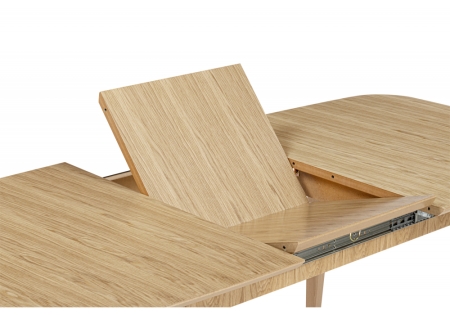 Стол деревянный Адель 145(190)x80 светлое дерево