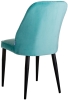 Стул Alen ментоловый, черный