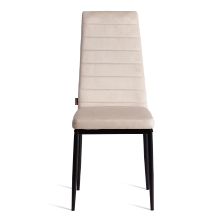 Стул Easy (mod. JSC02-1) молочный, черный