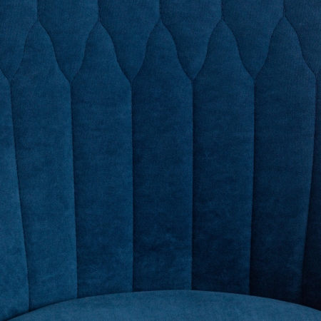 Кресло SWAN флок, синий