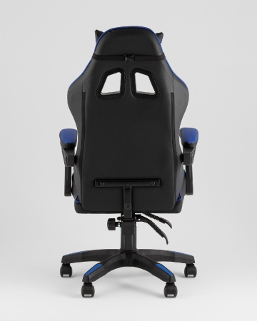Кресло спортивное TopChairs Shadow черно-синий Кресло спортивное TopChairs Shadow черно-синий