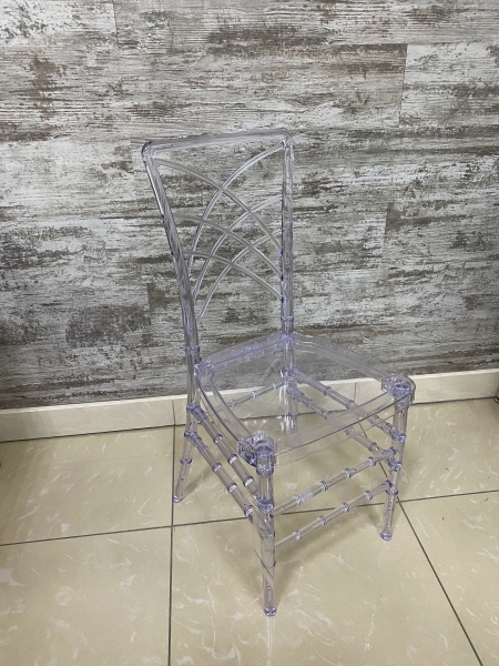 Стул N-107 Chameleon прозрачный банкетный разборный