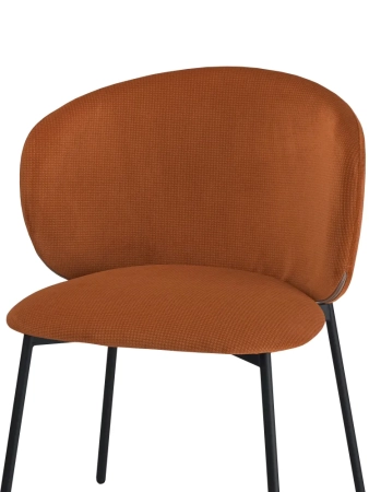 Стул для кухни SOLIS терракотовый гусиная лапка BERNS 413