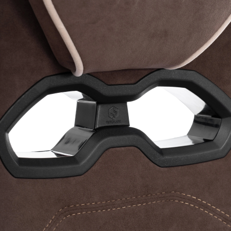 Кресло Arena metalBL коричневое