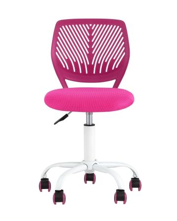 Кресло компьютерное детское Анна ярко-розовый