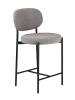 Стул полубарный MASO букле серый MOSS 960