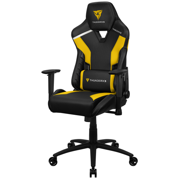Кресло компьютерное игровое ThunderX3 TC3 Bumblebee Yellow