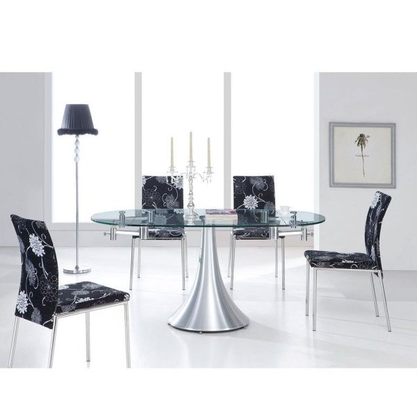 Стол T 017 серебро