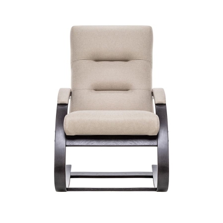 Кресло-качалка Милано венге текстура, ткань малмо 05