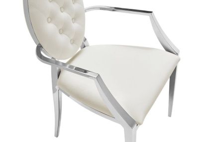 Стул Y110B бежевый бархат