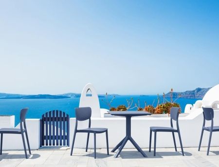 Стол пластиковый Sky Table 70 серый