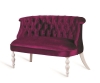 Диван Бархат эмаль белая, 26 - темно-розовый