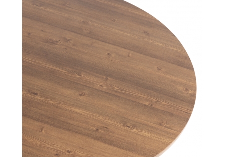 Стол деревянный Барел 110 орех кантри, черный