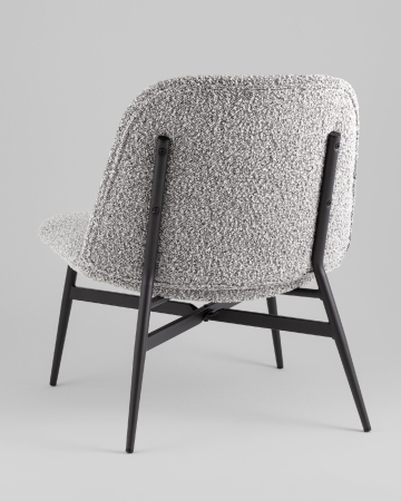 Кресло лаунж Ease серый