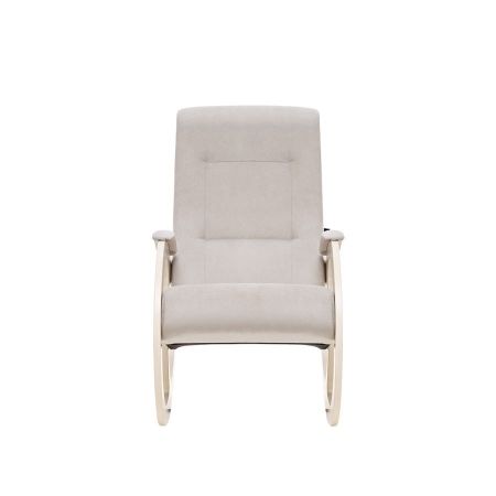 Кресло-качалка Блюз 3 дуб шампань, Verona светло-серый