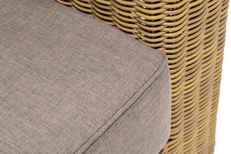 "Боно" кресло из искусственного ротанга, соломенный