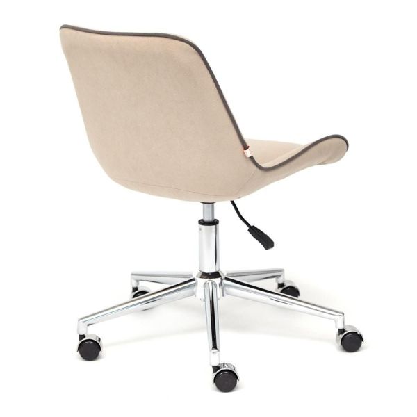 Кресло STYLE, флок, бежевый Кресло STYLE, флок, бежевый