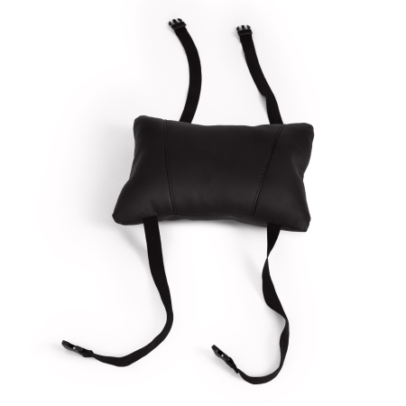 Кресло DRIVER (22) экокожа и ткань, черный и синий