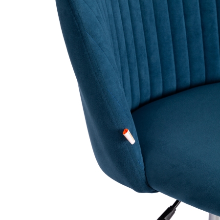 Кресло MELODY флок, синий