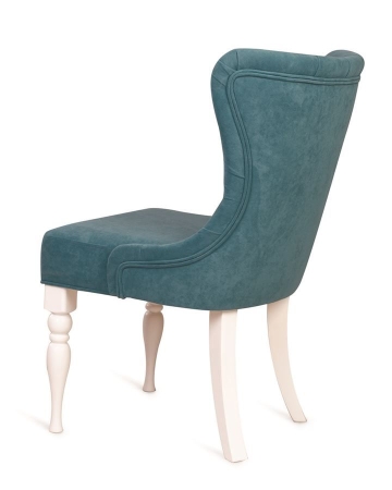 Кресло Вальс эмаль белая, RS29 - бирюза