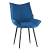 Стул для кухни Осло велюр синий velutto 54