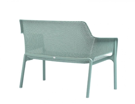 Диван пластиковый Net Bench бирюзовый Диван пластиковый Net Bench бирюзовый