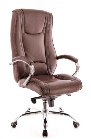Компьютерное кресло King M экокожа коричневый