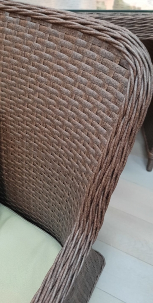 Кресло плетеное с подушками Tagliamento Barcelona